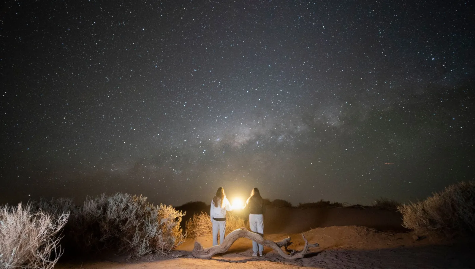 Starry night over San Pedro de Atacama