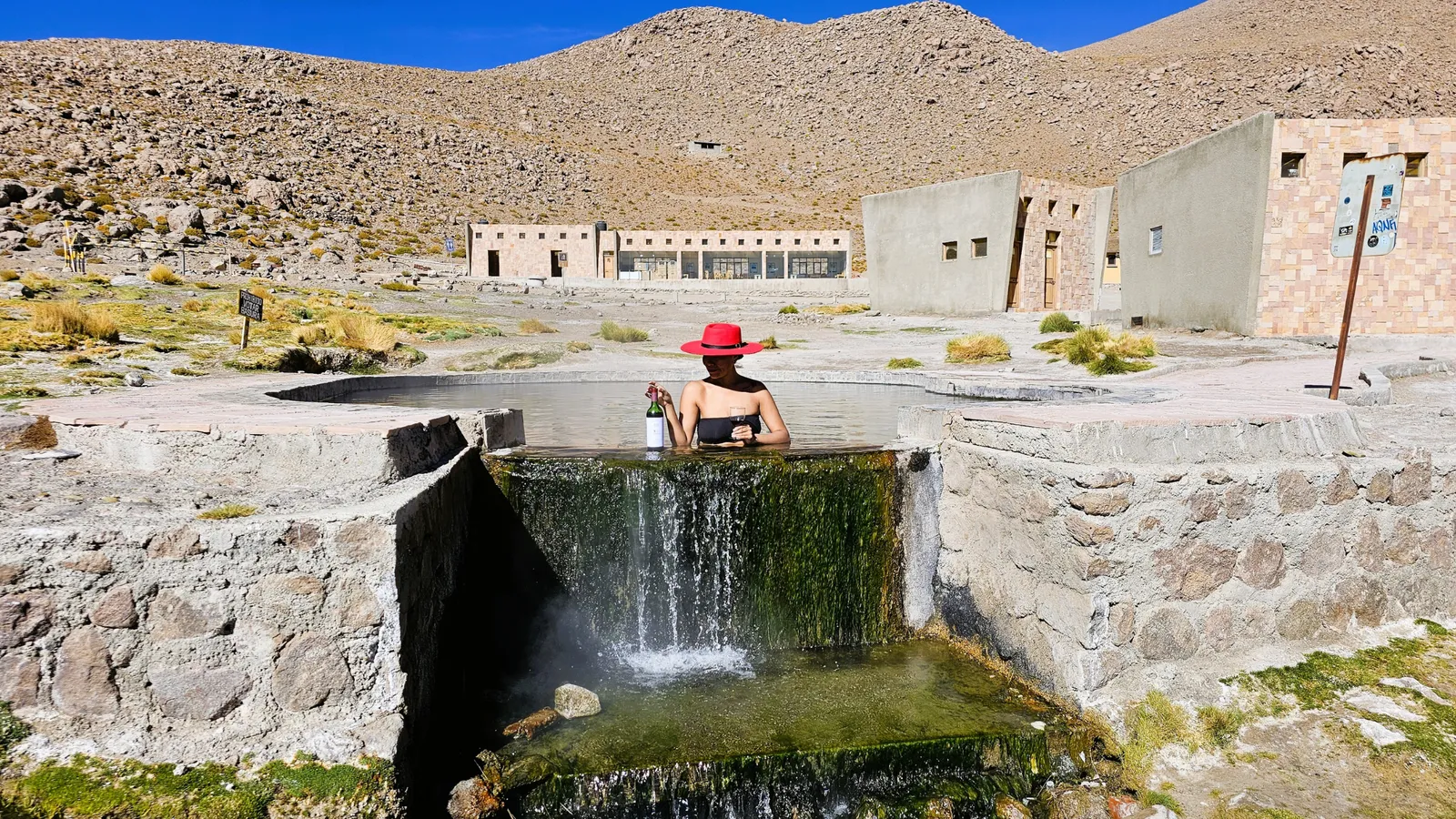 Polques Hotspring - Uyuni tour from San Pedro