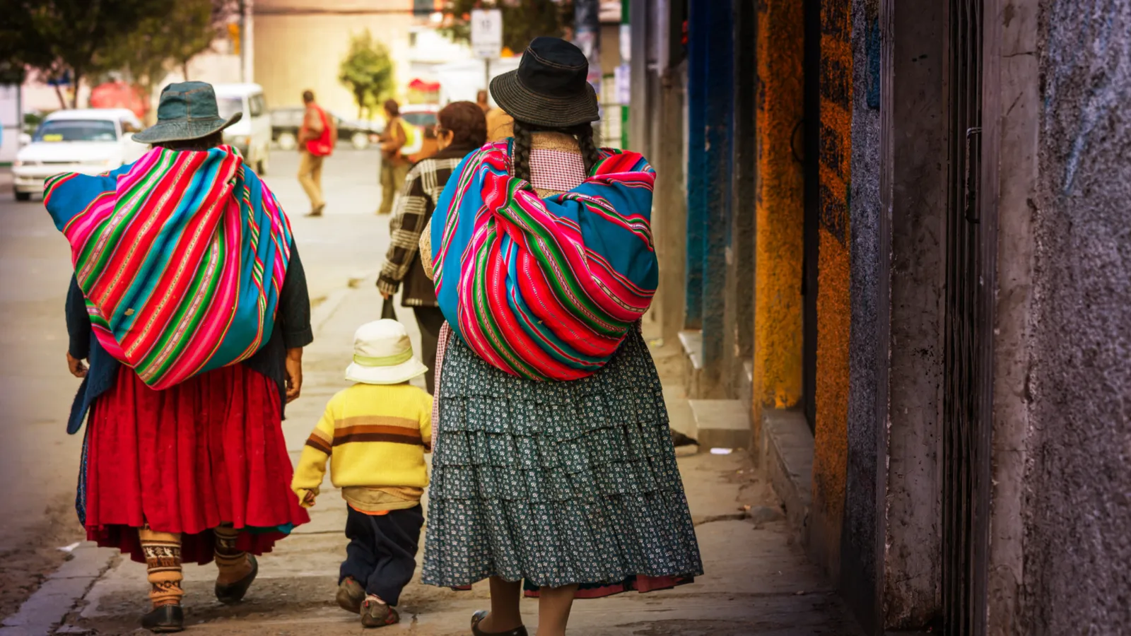 Indigenas women La Paz
