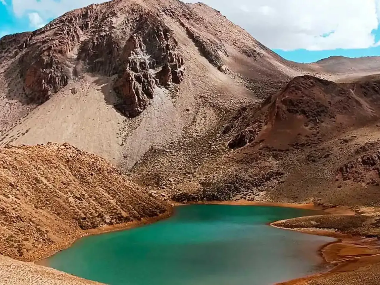 Laguna K'asilla (Green Lagoon)
